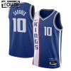 Maillot Basket Enfant Sacramento Kings Domantas Sabonis 2023-24 Nike City Edition Bleu Swingman